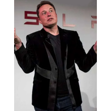 Elon Musk Black Blazer